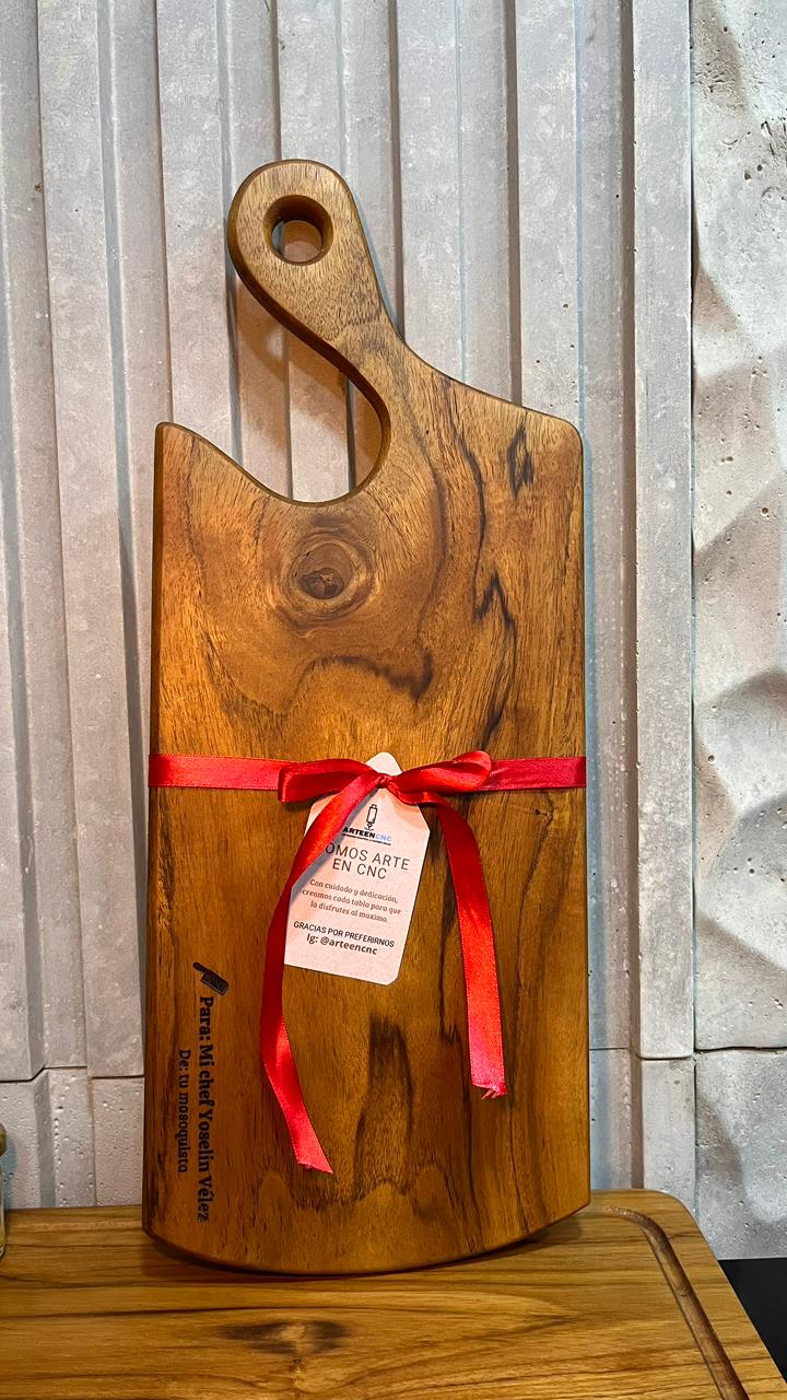 Tabla de cocina tipo cuchillo